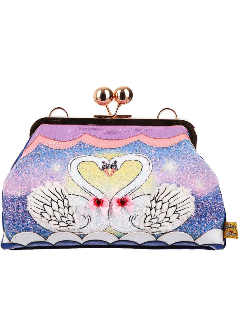 Irregular Choice Swan About Bag Blue New In