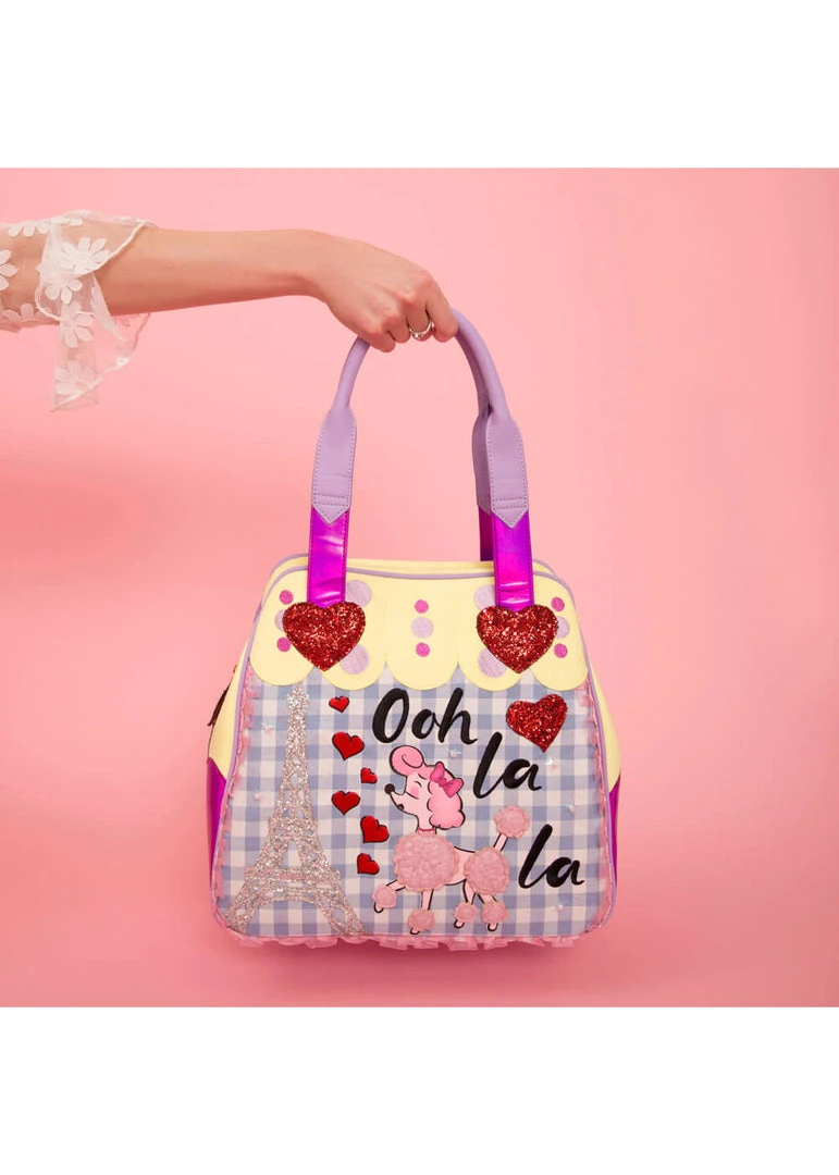 New In Irregular Choice Paris Parade Poodle Bag