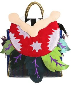 New In Irregular Choice Halloween Biting Blossom Backpack Petrol