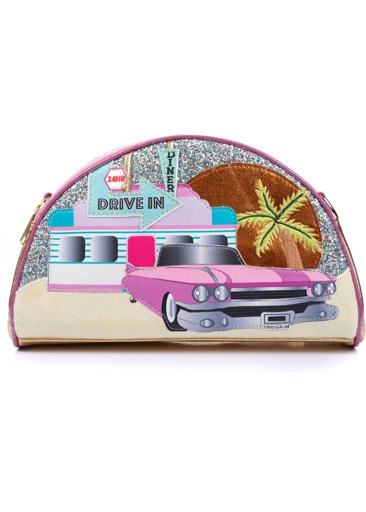 New In Irregular Choice Miami Slice 50's Bag Pink