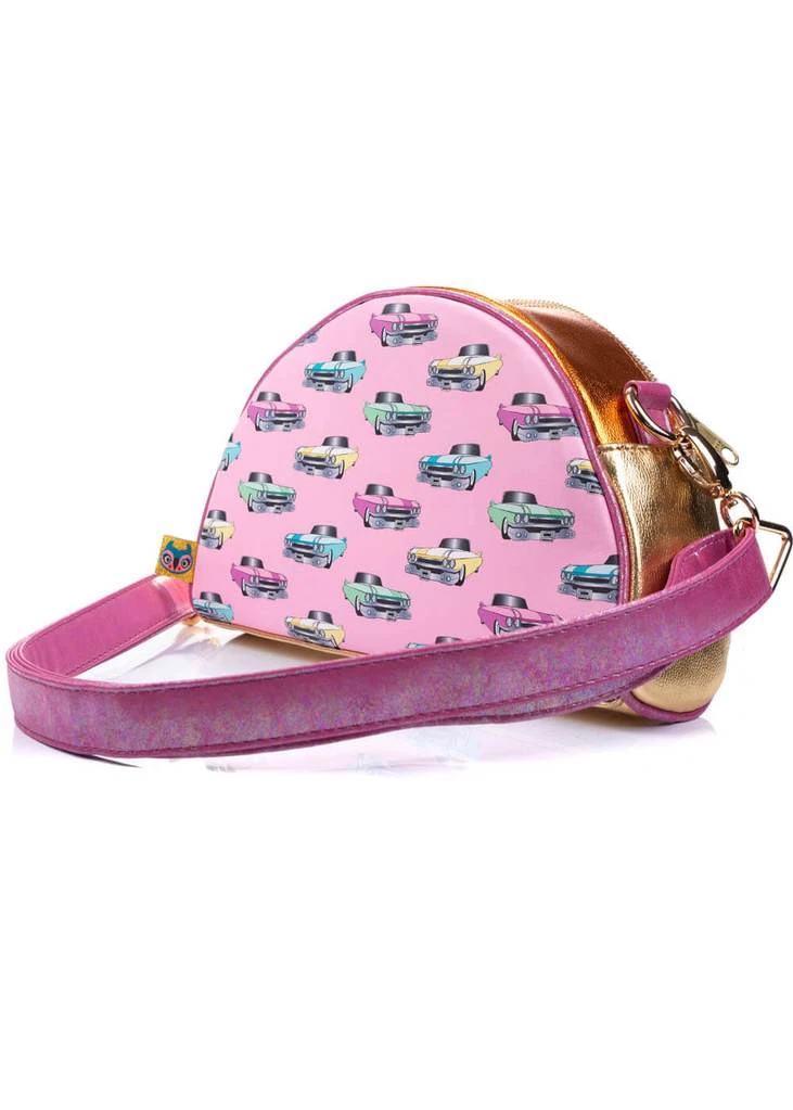 New In Irregular Choice Miami Slice 50's Bag Pink