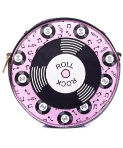 New In Irregular Choice Rocko Roller 50's Bag Pink