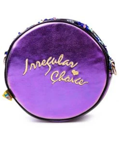 Irregular Choice Rocko Roller Space Cat Bag Purple New In