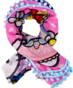 New In Irregular Choice X Hello Kitty Scarf Pink