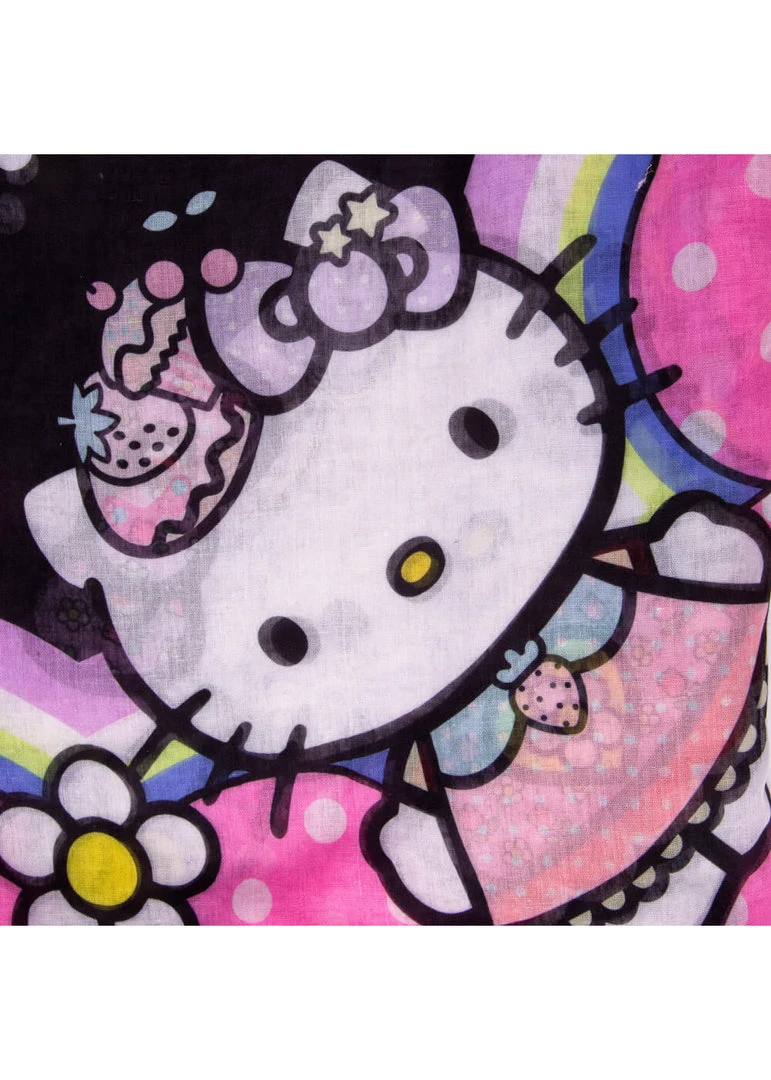 New In Irregular Choice X Hello Kitty Scarf Pink