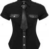New In Killstar Squadron 80's Blouse Black