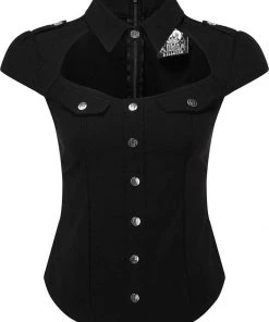 New In Killstar Special Forces 80's Top Black