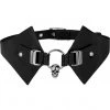 New In Killstar Grave O-Ring Skull Belt Black