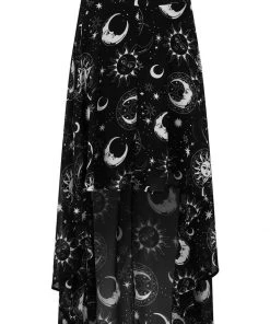 New In Killstar Astral Light 70's Maxi Skirt Black