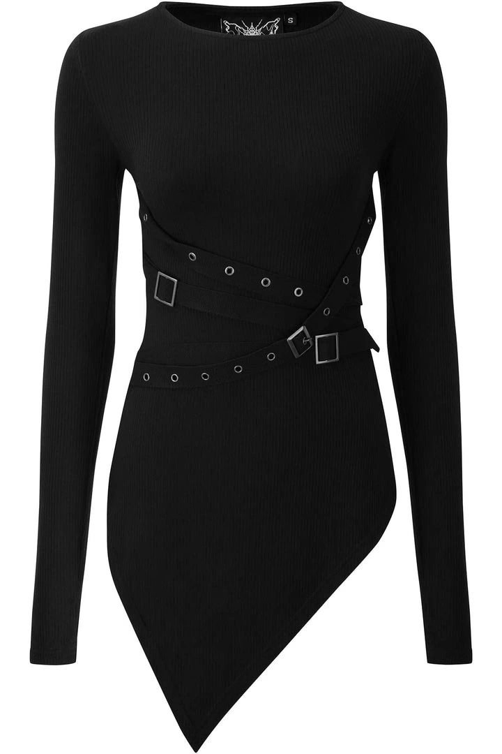Killstar Vampyre Straps Top Black New In