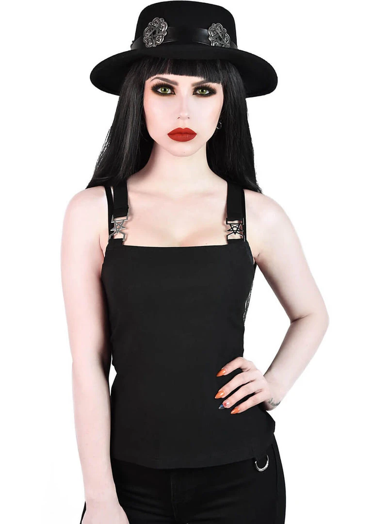 New In Killstar Psychic Clash Top Black