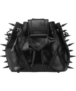 New In Killstar Tyla Terror Spike Handbag Black