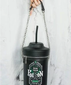 Killstar Pick Your Poison Handbag Black