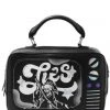 New In Killstar Tv Lies Handbag Black