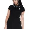 New In Killstar Wreak Havoc Skull Dress Black