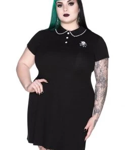 New In Killstar Wreak Havoc Skull Dress Black