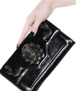 New In Killstar Old Souls Bat Wallet Black
