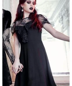 New In Killstar Buffy Skater Dress Black