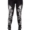 Killstar Paranoid Leggings Black New In