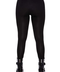 Killstar Paranoid Leggings Black New In
