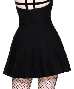 Killstar Devil In Disguise 80's Skirt Black New In