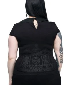 Killstar Althea Top Black