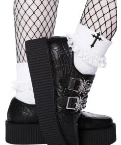 New In Killstar Dead 'N' Buried Web Creepers Black