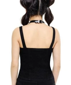 Killstar Disillusion Bat 80's Top Black