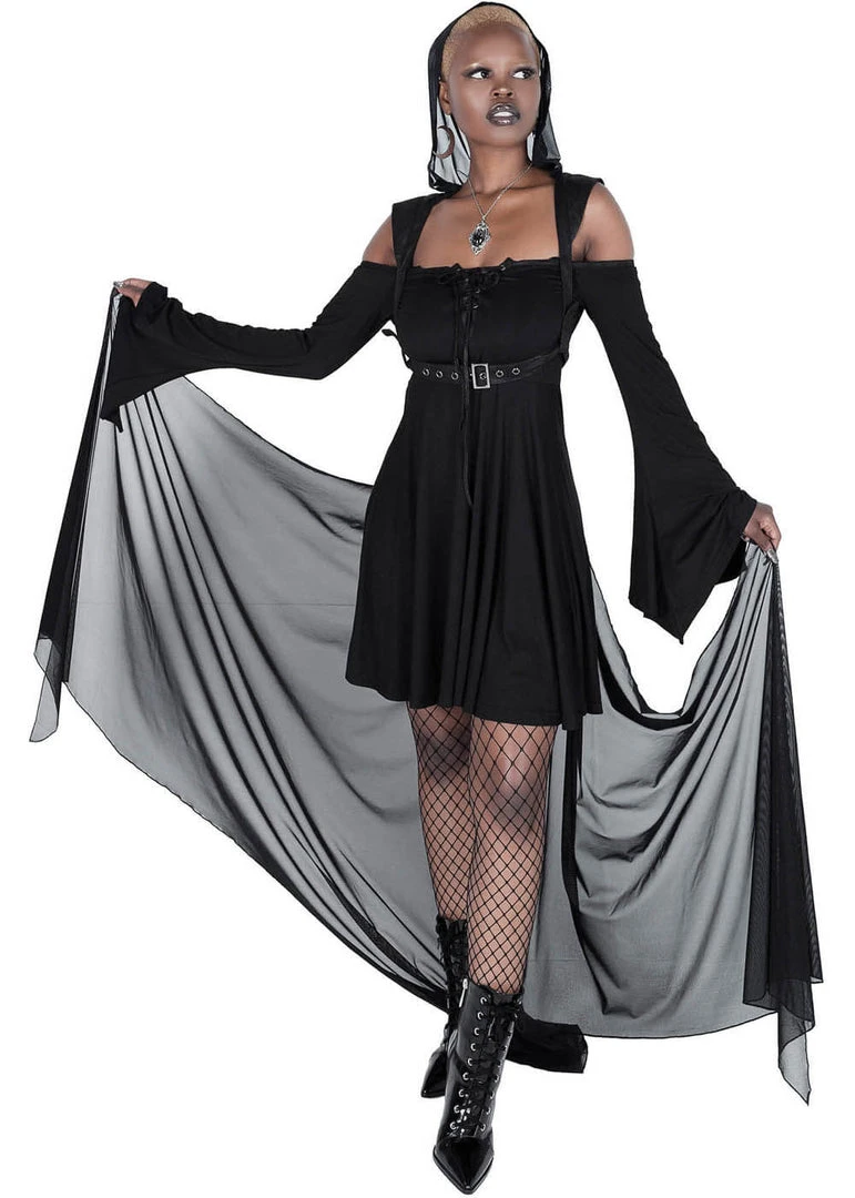 Killstar Speak To Spirits Cape Black