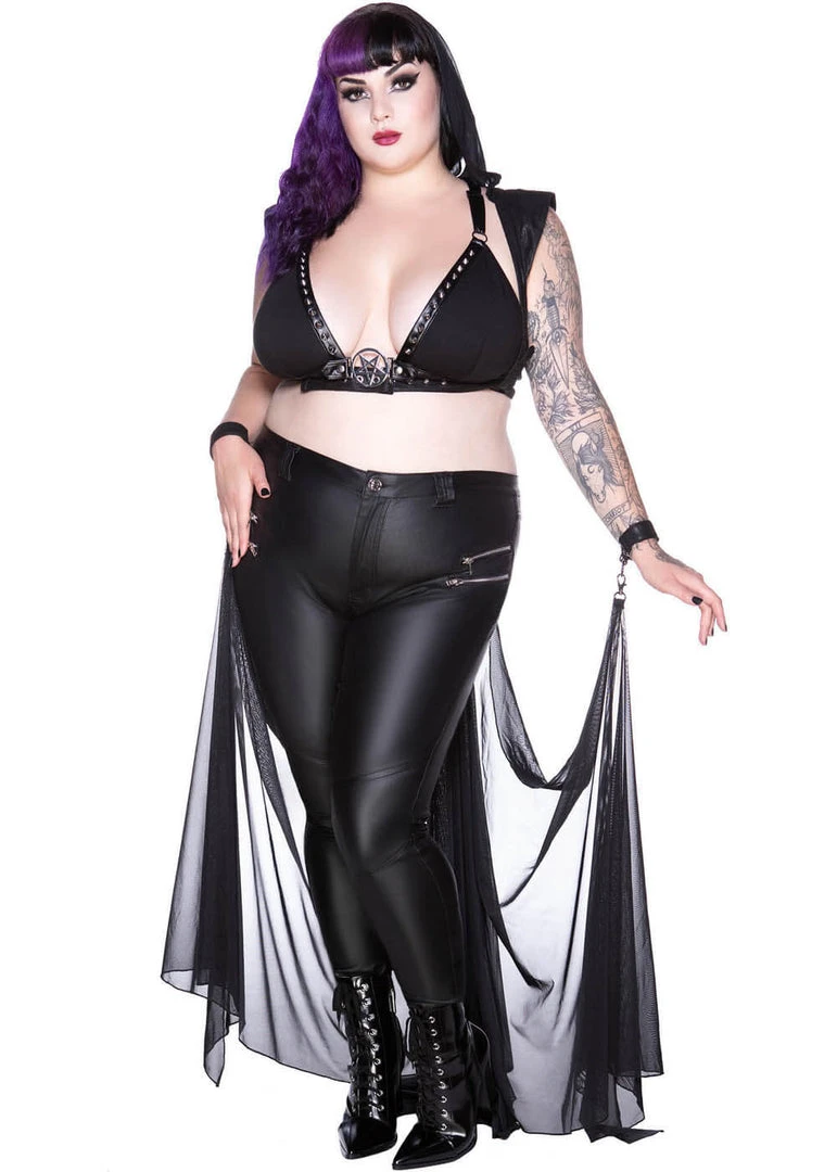 Killstar Speak To Spirits Cape Black