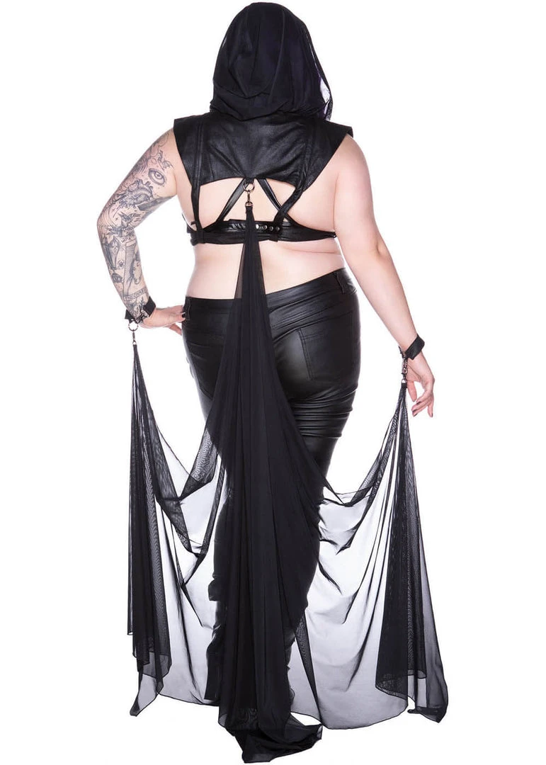 Killstar Speak To Spirits Cape Black