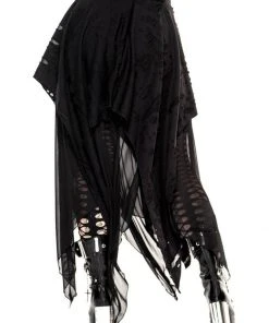 Killstar Death Valley Maxi Skirt Black New In
