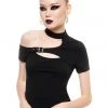 New In Killstar Mercia Top Black