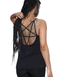 Killstar Survival Kit Pentagram Top Black New In