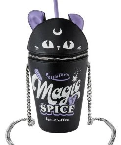 New In Killstar Magic Spice Ice Coffee Bag Black