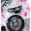 New In Killstar Hocus Pocus Tea Cup & Saucer Black