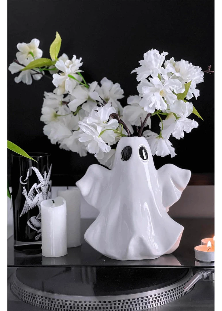New In Killstar Ghostly Vase White