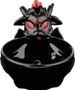 New In Killstar Baphomet Bowl Black