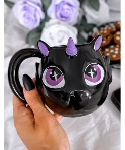 Killstar Unicorn Mug Black New In