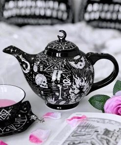 New In Killstar Spiritualis Teapot Black