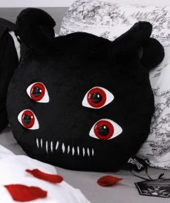 Killstar Kreeptures Don't Care Cushion Black