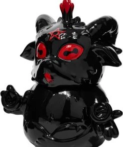 Killstar Baphomet Cute N' Evil Cookie Jar Black