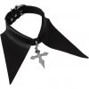New In Killstar Cathedral Cross Choker Black