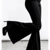 Killstar Unholy Trinity Flare 70's Trousers Black New In