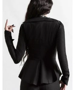 Killstar Testament Office Jacket Black