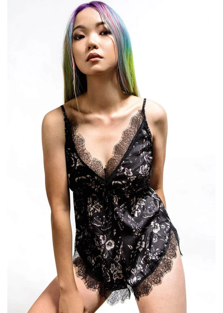 New In Killstar Spellbound Teddy Black