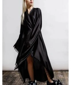 Killstar Deadly Daze Robe Black New In