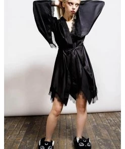 Killstar Devil's Lullaby Robe Black