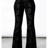 New In Killstar Lucifuge Bell Bottoms Trousers Black