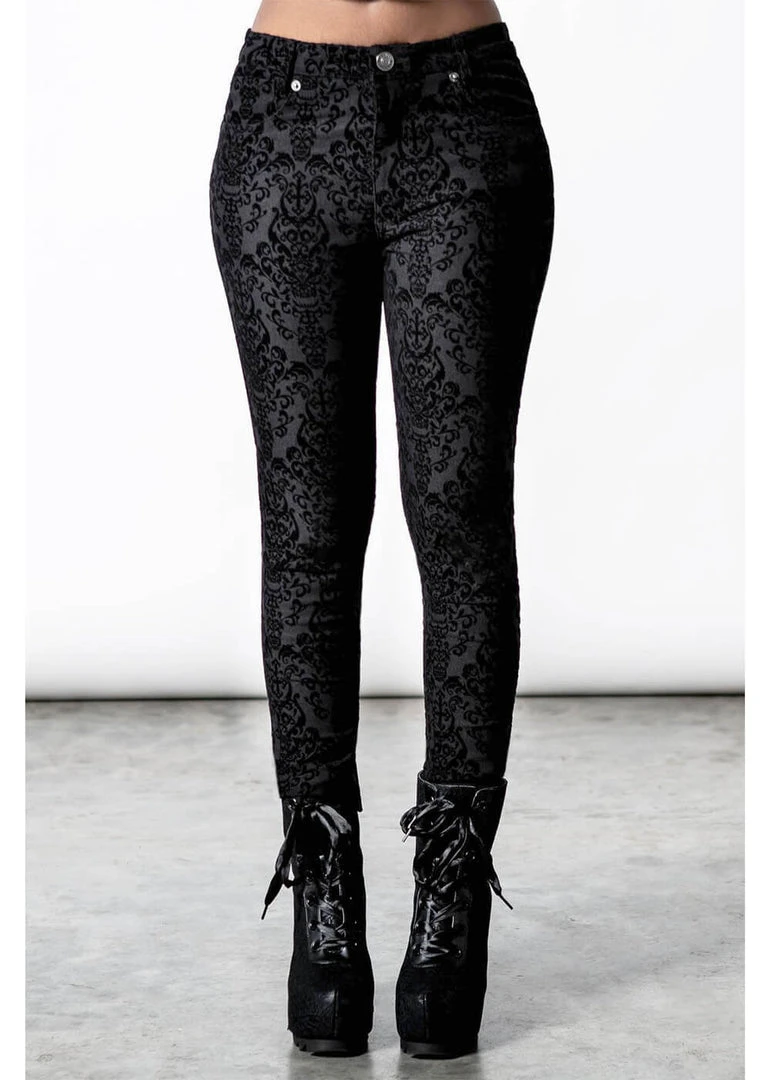 Killstar Exorcist Skinny Jeans Black New In